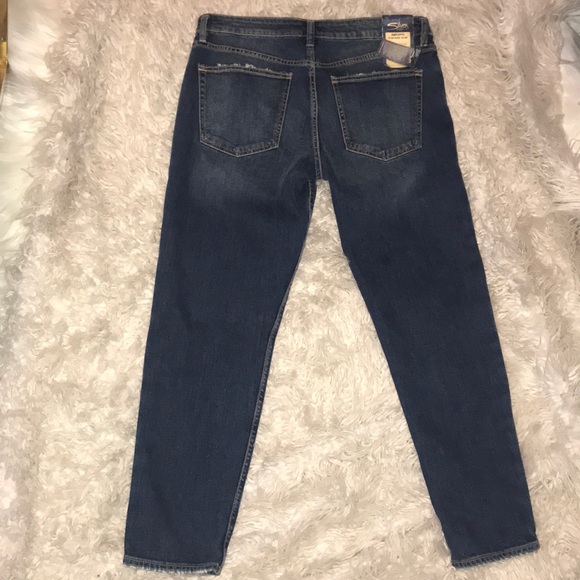 🔥Silver vintage mid rise ankle slim jeans - Picture 5 of 8